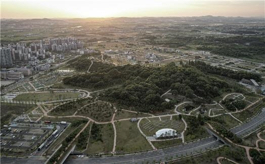 경기 평택고덕 함박산 근린공원 도시숲 전경 [LH 제공]